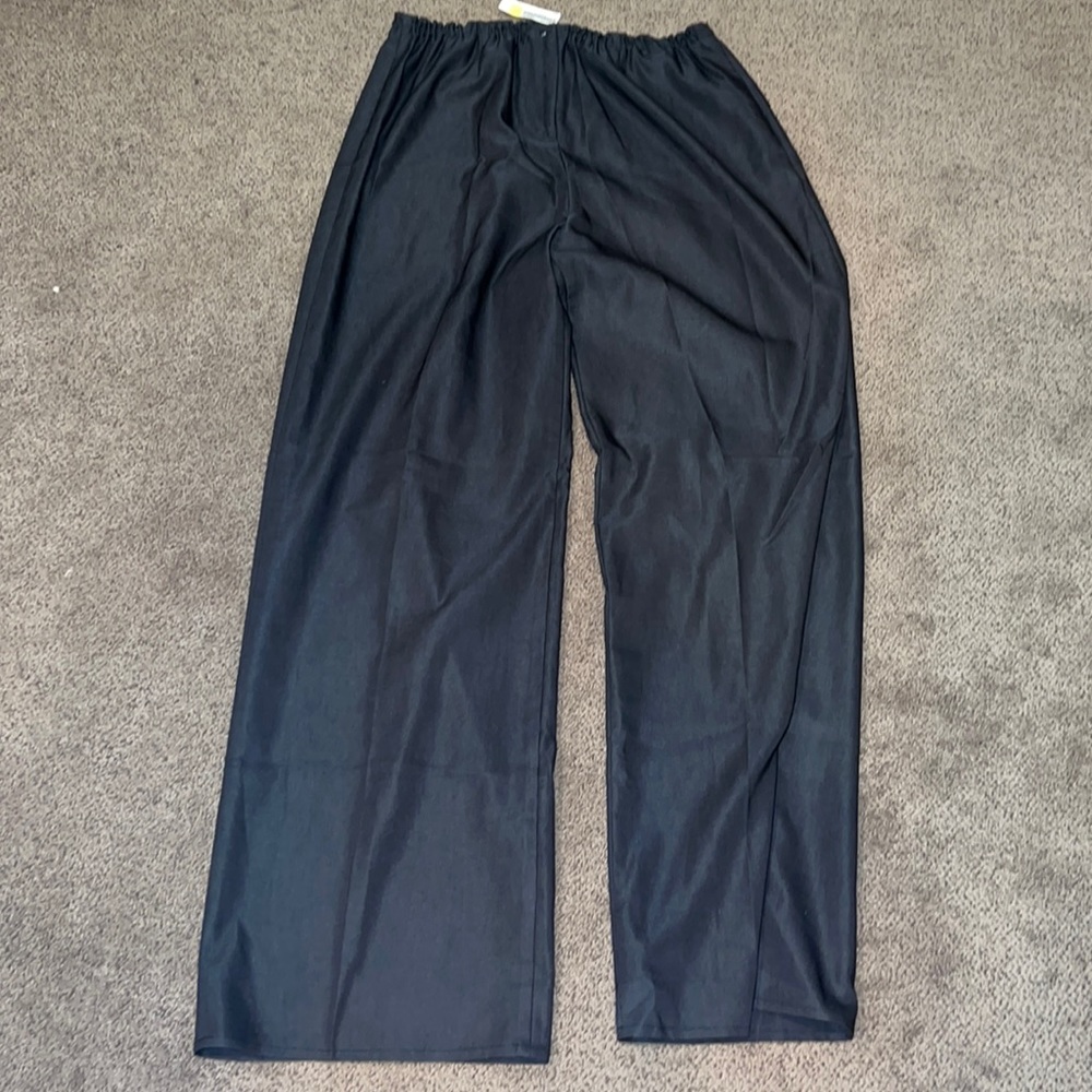 Babette black wide leg pants size XL artistt